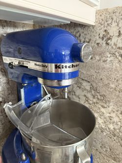 Kitchen Aid Blue Mixer 