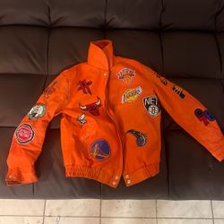 Leather NBA Jacket
