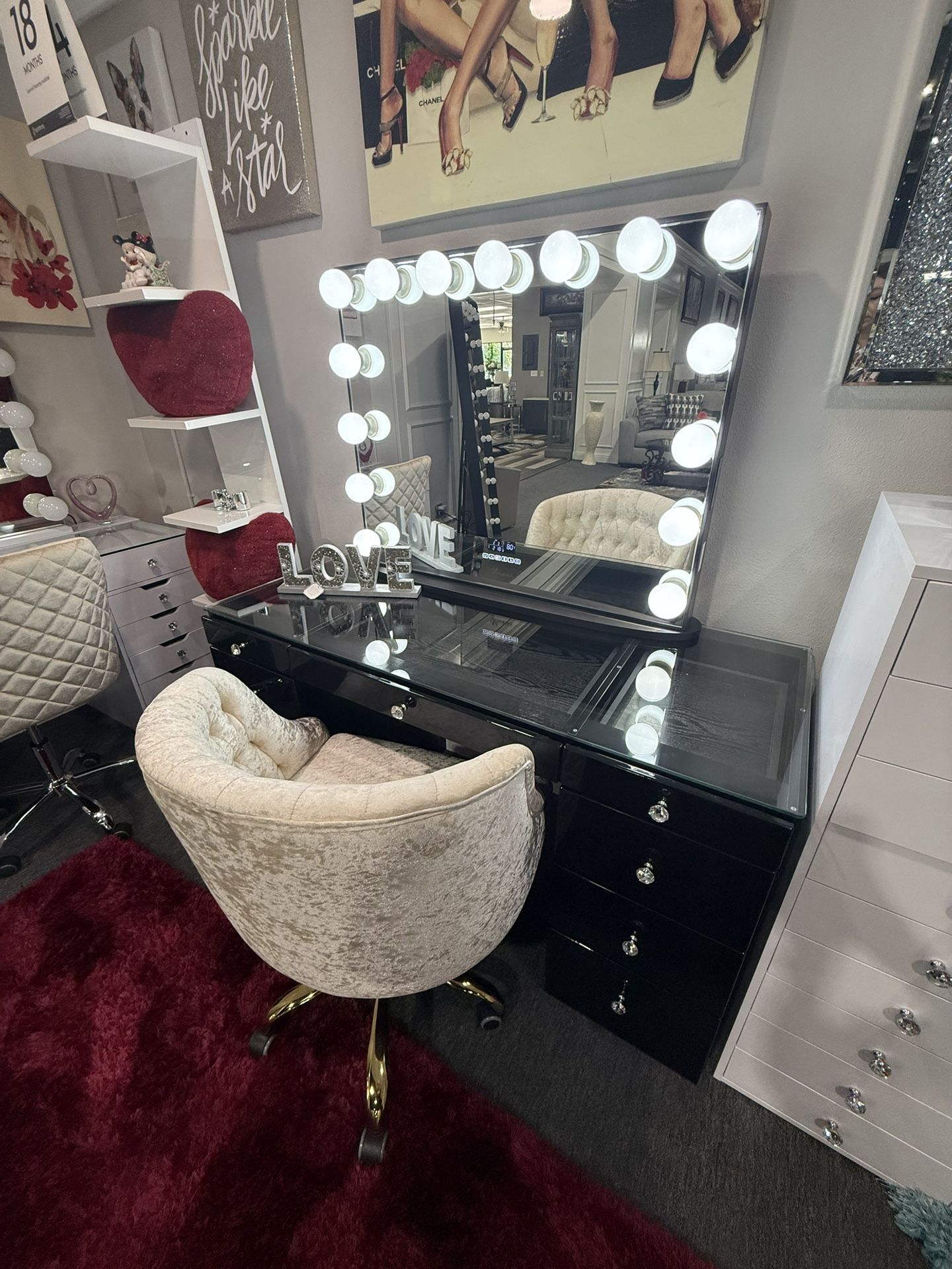 Vanity With Speakers