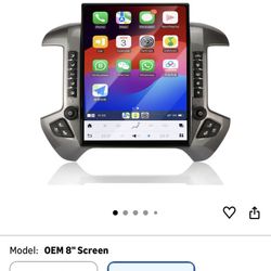 GMC Chevy Tesla Screen