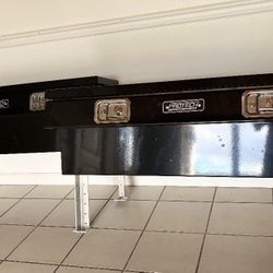 Protech 54-8626-48-GB Pick Up Truck Rail Locking Tool Box Metal Black