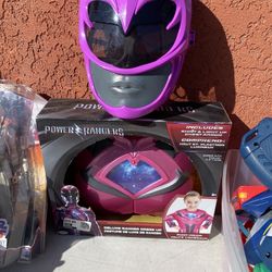 Power Rangers Pink Ranger Dress Up And Mask