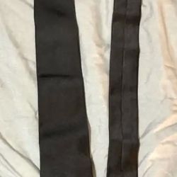 Black Silk Tie