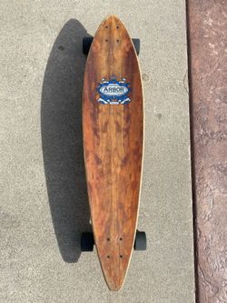 Arbor Fish Koa Venice Ca 39in Longboard Skateboard