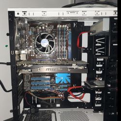 Entry Level ATX PC Tower with Monitor