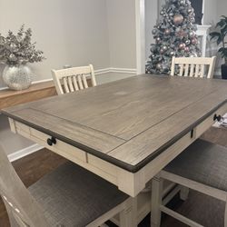 Dining table with 4 chairs
