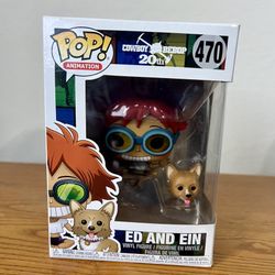 Ed and Ein - Cowboy Bebop Funko Pop 