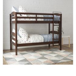 Twin Over Twin Bunk Bed 