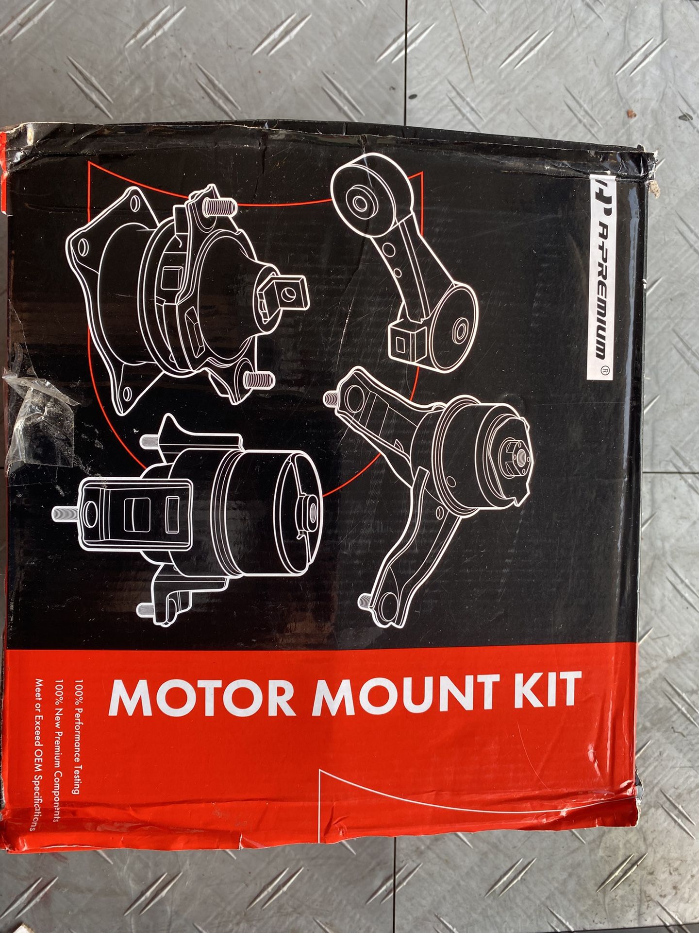 4 Piece A-Premium Engine Strut Transmission Motor Mount Kit, Read Description