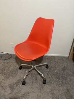 Red Orange Office Chair