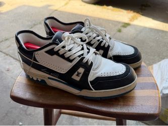 Louis Vuitton Trainer 'White Black Blue'
