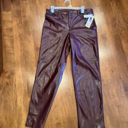 New w Tags Woman’s Joie Faux Leather Pants Shipping Available 