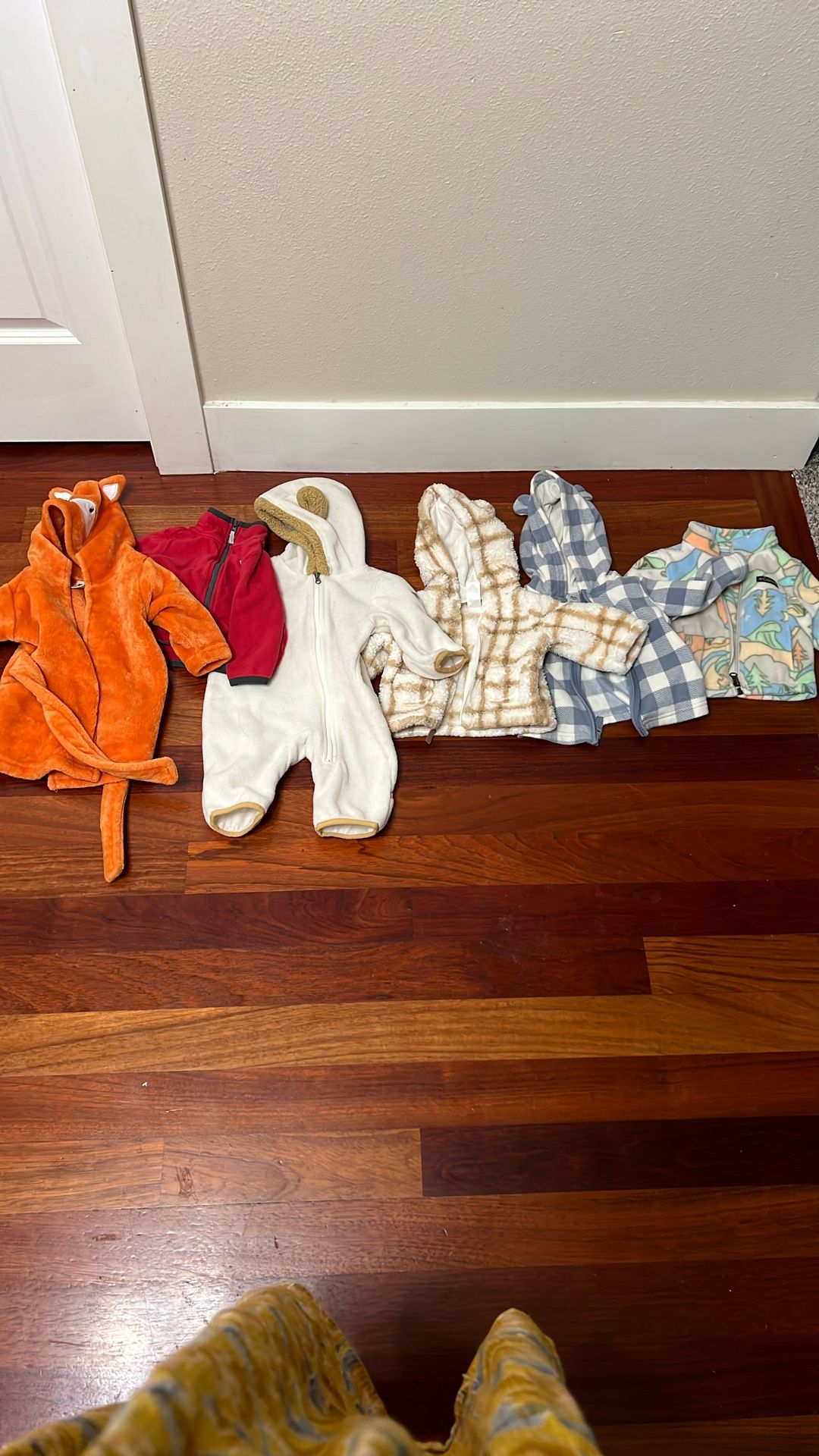 0-6 Months Fleece Jackets/overall/rob