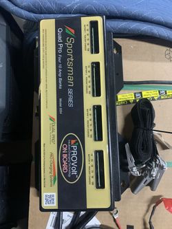 Boat Charger & 4 Batteries for Sale in Livingston, CA - OfferUp