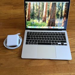 2020 Apple Macbook Air 13 Laptop A2179 Silver i3 RAM 8Gb SSD 256Gb macOS Sequoia Microsoft Office Final Cut Logic Pro 