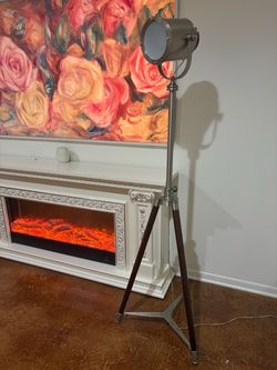 Pottery barn Tripod Spotlight Floor Lamp