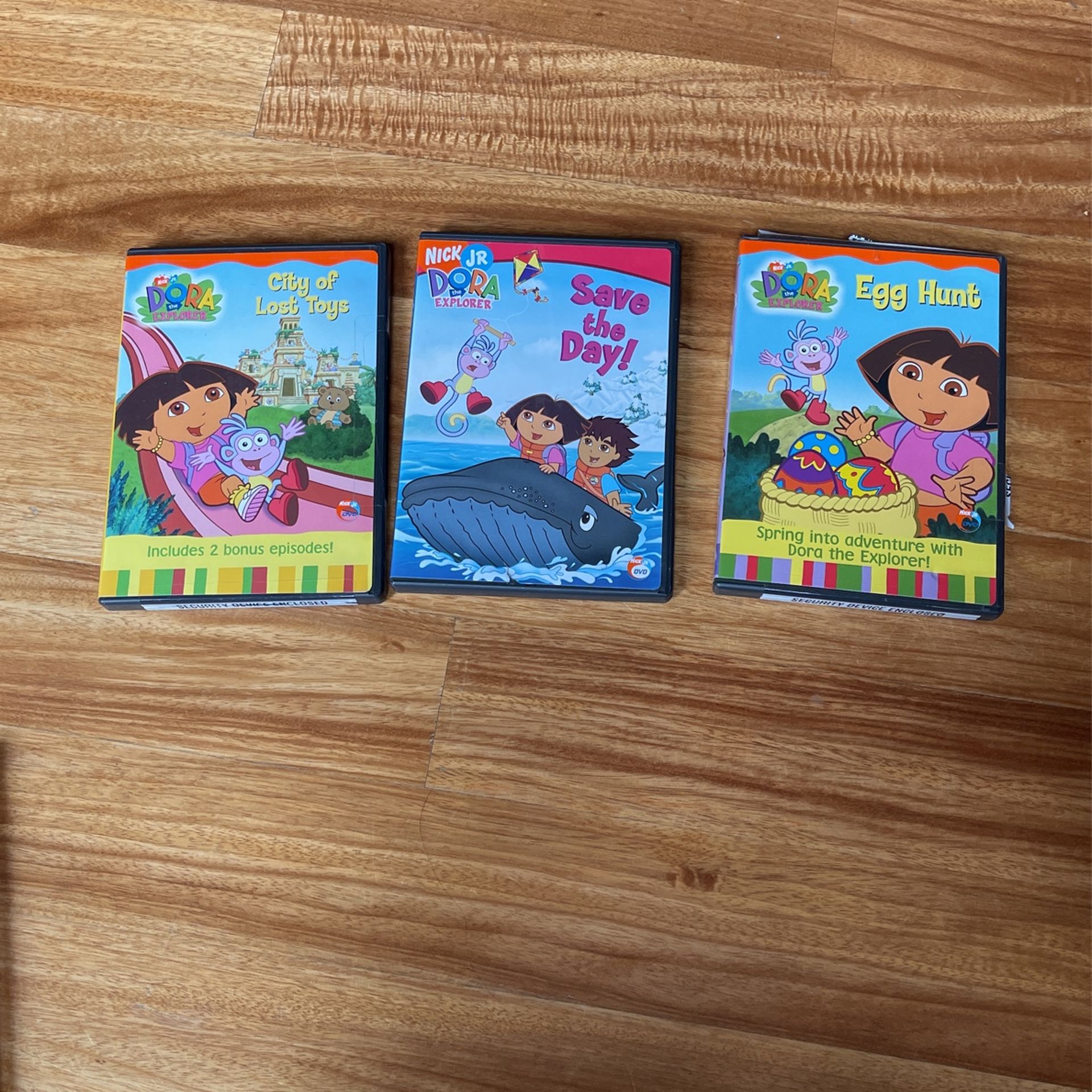 Nick Jr Dora The Explorer DVDs