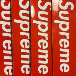 Supreme stickers