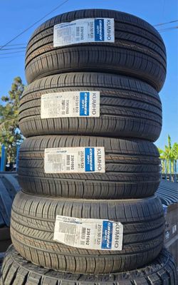 255/50/20 KUMHO CRUGEN 4 new tires installed ✅ INSTALDAS ✅ we do Aligment 🔥