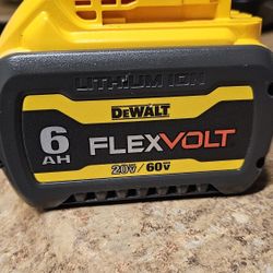 FLEXVOLT 20V/60V MAX Lithium-Ion 6.0Ah Battery