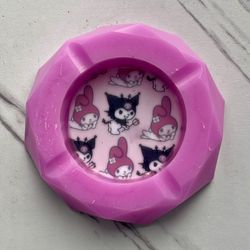 Kuromi & My Melody Ashtray Sanrio Collectible Decorative Gift