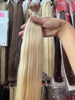 Tapes in hair extensions human hair blonde 613 hair