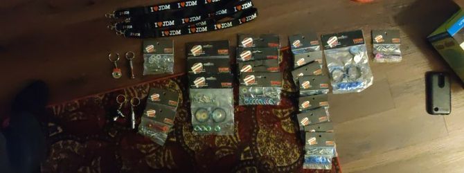 Password Jdm fender washers , quick release , keychains, lanyards