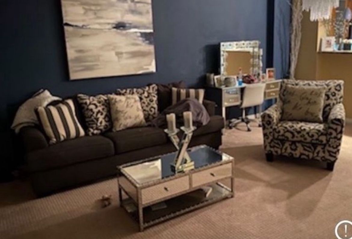 Sofa And Chair.