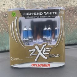 ZXE GOLD SYLVANIA 9005 XENON CHARGED