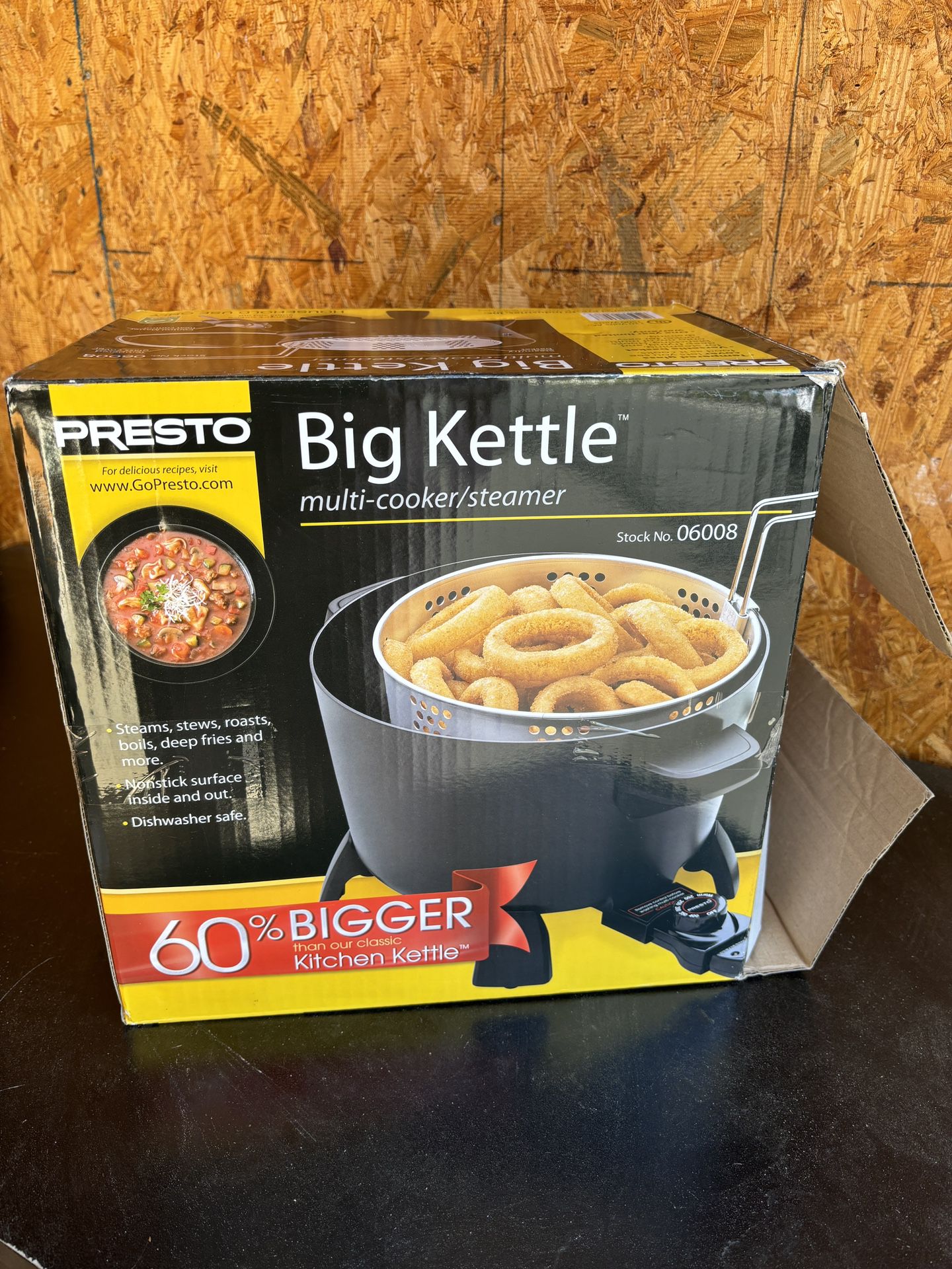 Big Kettle Steamer & Deep Fryer 