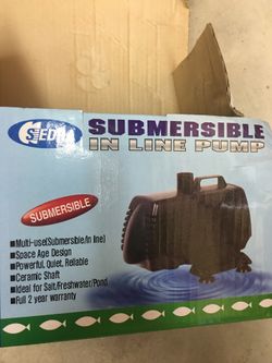 aquarium pump