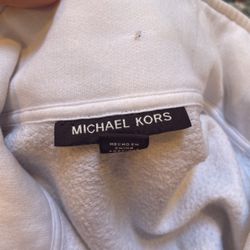 Michael Kors Zip Up Crewneck 