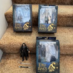 Diamond Select “Lord Of The Rings”figures (no Baf)