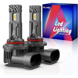 BRAND NEW Rindor 9005/HB3 LED Headlight Bulbs, 80W 15000Lumens, 400% Brighter LED High Beam