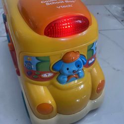 Vtech Toy Go Go Smart Wheels Yellow School Bus Number Count