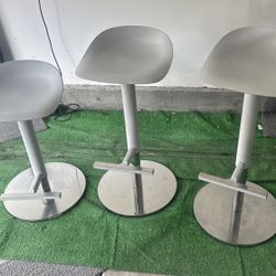 Set of 3 Modern Bar Stools