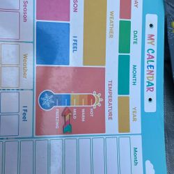 Magnetic Calendar 