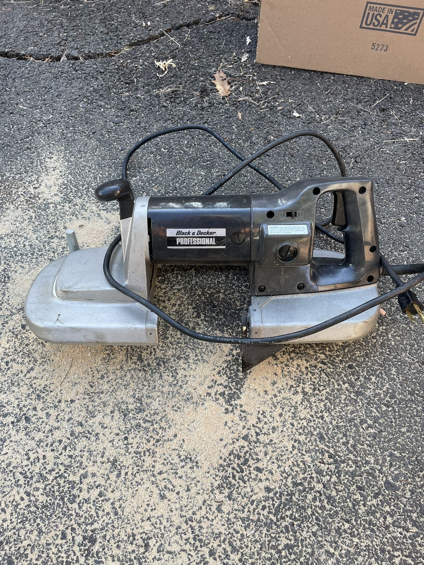 Black and Decker Power Band Saw