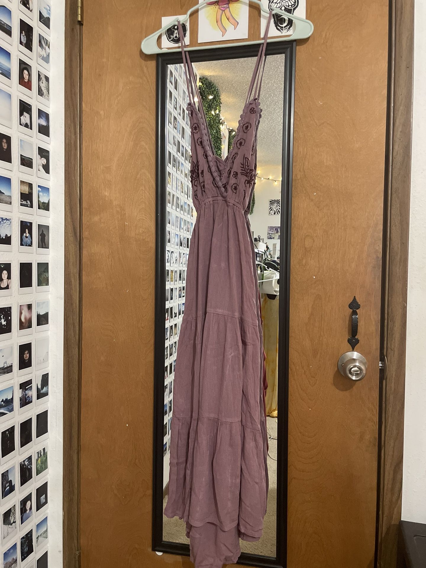 Wild Pearl Halter Dress