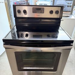 Whirlpool Stove Electric Stainless Steel 