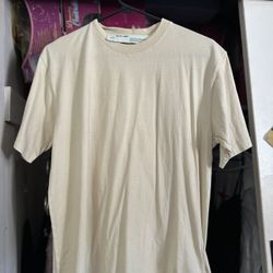 Off White Cream Shirt Large