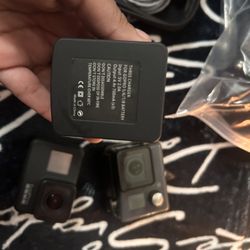 GoPro bundle (2 cameras + tons of mounts + case)