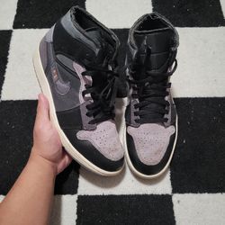 Air jordan 1 mid black craft