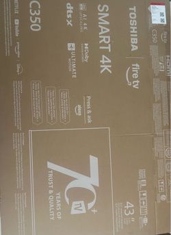43” Toshiba TV for sale