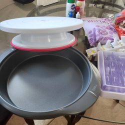Cake pans ,molds, cake decorating,all for $20