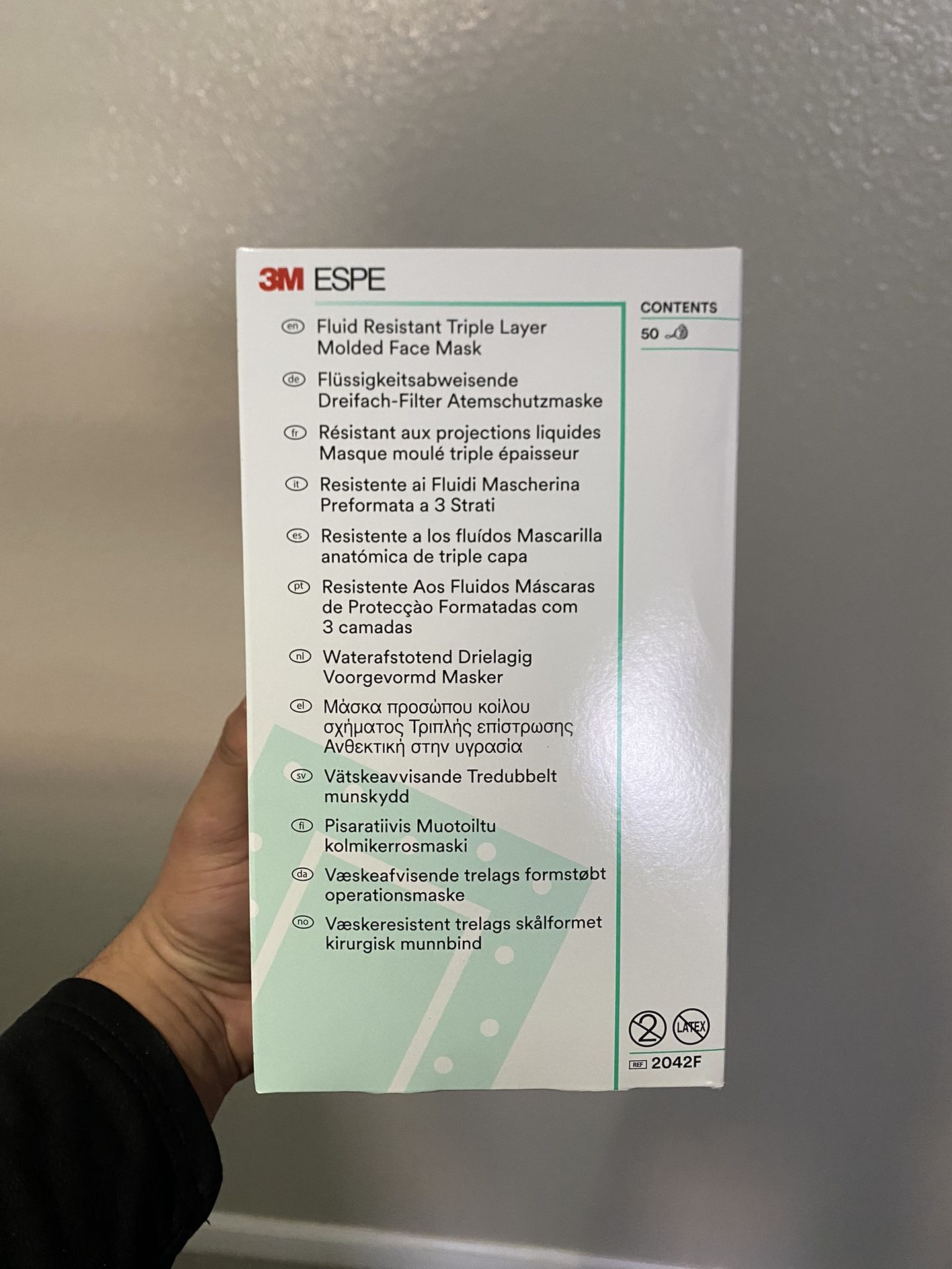 3M ESPE Triple Layer Face Mask