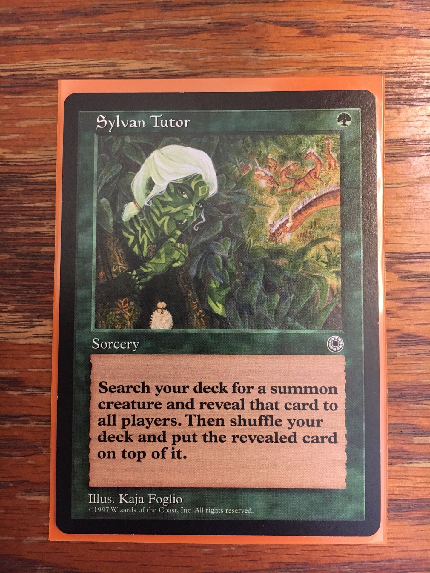 MTG Sylvan Tutor NM Condition