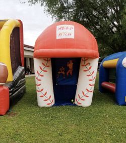 Inflatable pitching game for sale