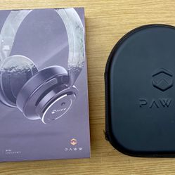 PAWW Headphones WaveSound 3 Bluetooth Over Ear w/ Active Noise Canceling