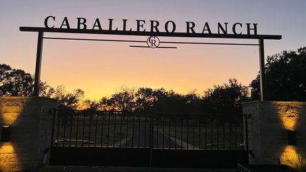 Metal lettering added to your ranch